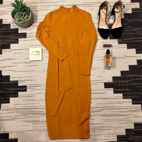 American Apparel Dresses & Skirts - NWOT | AA | OPEN BACK TURTLE NECK